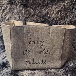 Kate Spade Baby It's Cold Outside Tote